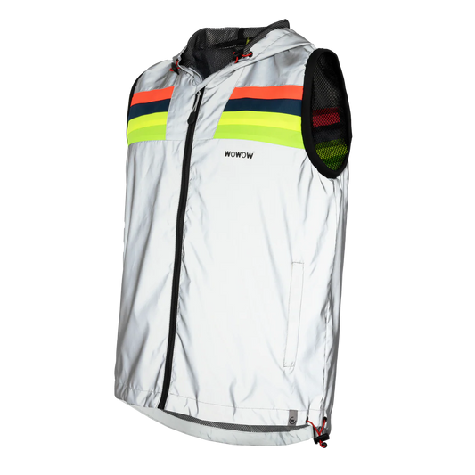 reflecterend ademende fluo jas