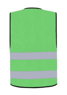 Fluo hesje met rits.