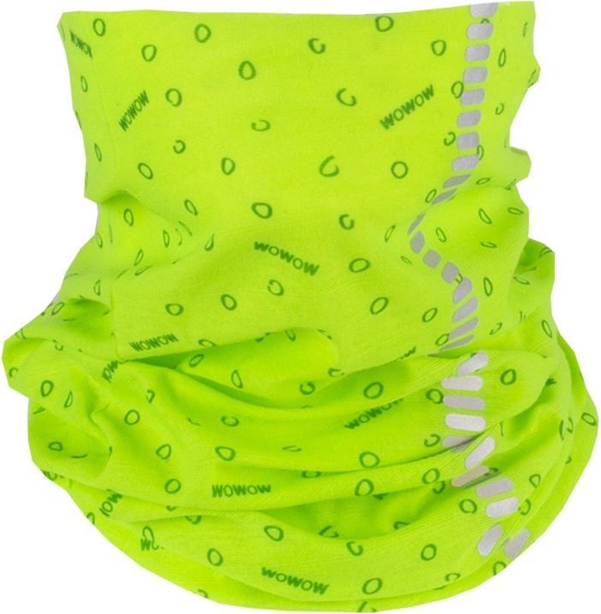 fluo reflecterende groene neksjaal buff