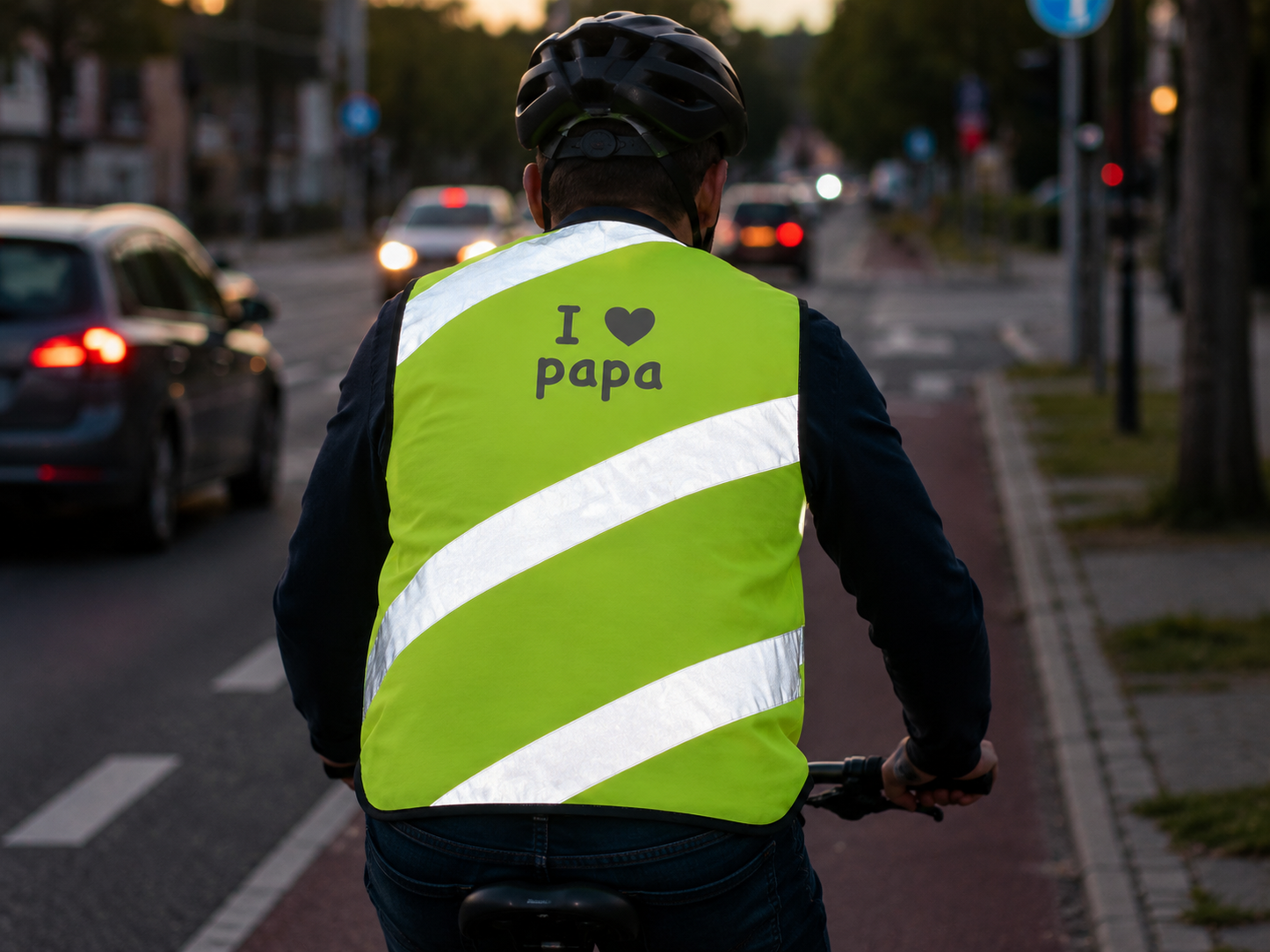 Fluo jas Lucas vaderdag